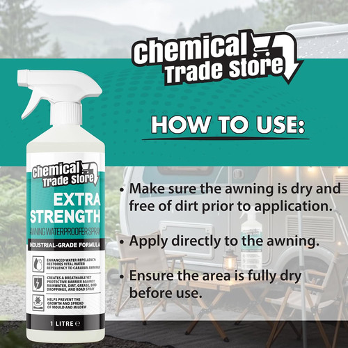 Awning waterproofer spray - spray,