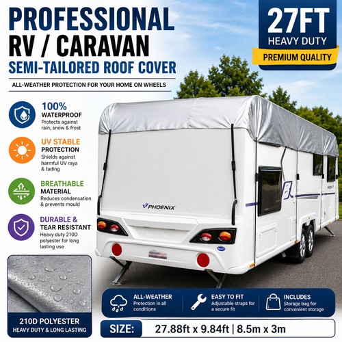 27ft heavy duty caravan - heavy,