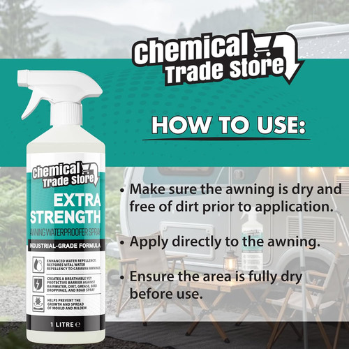 Awning waterproofer spray - waterproofer,